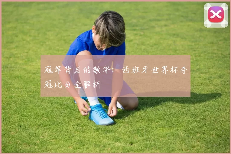 冠军背后的数字：西班牙世界杯夺冠比分全解析