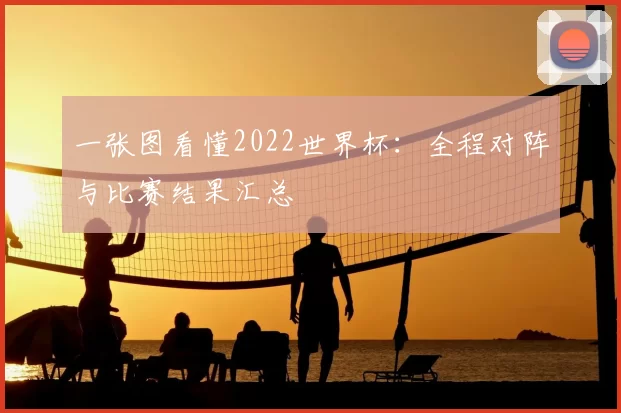 一张图看懂2022世界杯:全程对阵与比赛结果汇总
